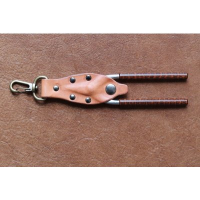 画像4: ★ご予約商品・納期未確定★美しい銘木のハンドル★NEW ステンレスミニプライヤー ★レザーホルダーつきorプライヤー単体が選べます★