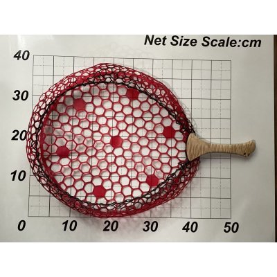 画像1: 〈交換用〉カラーラバーネット・シャローワイド（37〜40ｃｍ）