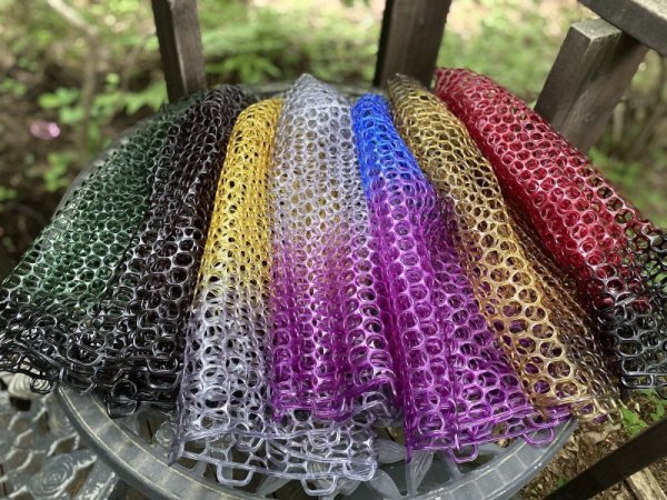 画像2: ★対象魚75ｃｍ★〈交換用〉カラーラバーネット・15インチ（深型45/45） (2)