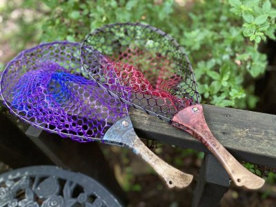 画像1: ★対象魚40ｃｍ〈交換用〉カラーラバーネット・12インチSサイズ(30ｃｍ~35ｃｍ)★
