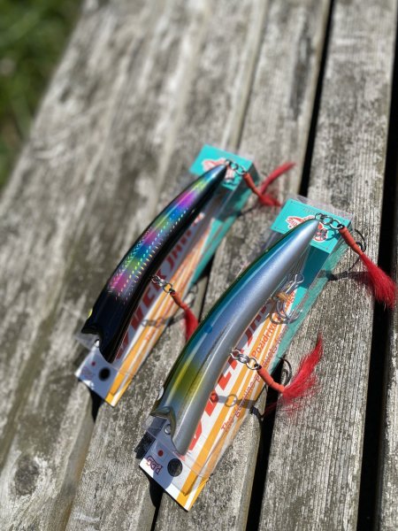 画像1: ★イトウなどの大型魚に★ポジドライブガレージ・オーバージョー150F★ウェイテッドシングル連獅子3/0付き★ (1)