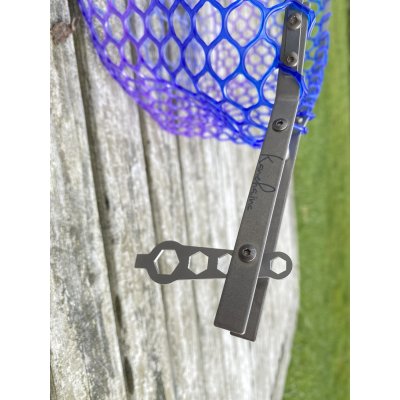 画像3: ★ウルトラライト超軽量チタン★NEW！！★Ti+Plus Wrench-yランディングネット★28ｃｍスモールラバーネットつき★