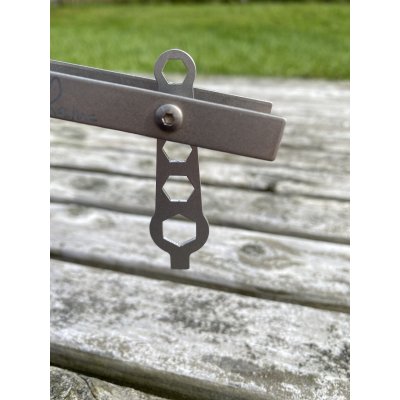 画像4: ★ウルトラライト超軽量チタン★NEW！！★Ti+Plus Wrench-yランディングネット★28ｃｍスモールラバーネットつき★