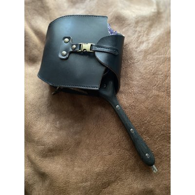 画像9: ★ご予約商品★レザーネットケースDX(ラバーネット対応)★アメリカンレザーブラック★受注〆切2026年1月10日