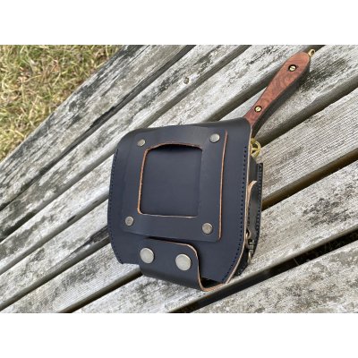 画像7: ★ご予約商品★レザーネットケースDX(ラバーネット対応)★アメリカンレザーブラック★受注〆切2026年1月10日