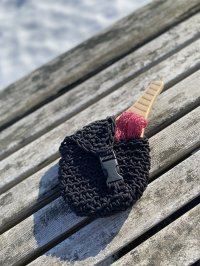 ★ご予約商品★バンブーネット・クリークチャブ・手編みケース付き★