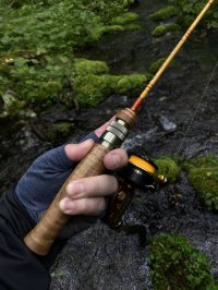 ★2026年4月発売告知トラウトロッドスピニングWSE-S/45 WESSEX オリジナルバージョン・フルウッドグリップモデル★