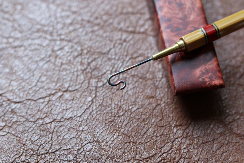 自重約8ｇと軽量 Bamboo リリーサー フライ テンカラ毛ばり用 先端部チタン製 Sports Fishing Tools かねは商店