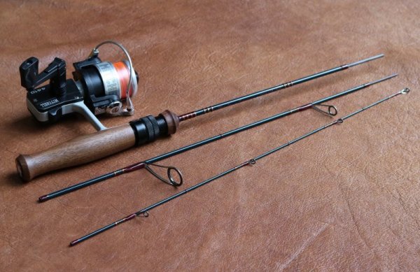 画像2: ★WESSEX ウェセックストラウトロッド/スピニング WSE-S/4(銘木ウォルナット・リールシート一体型ブランクスルーグリップ仕様) (2)