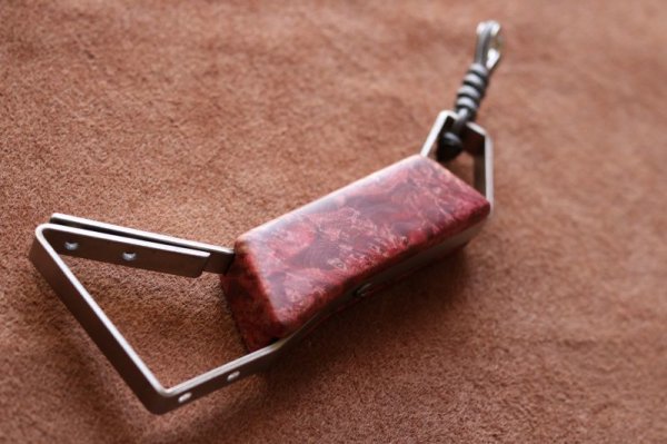 画像7: ★ご予約承り中!只今納期不確定★β-Tiランディングネットにおススメ!!ハンドル部ウッドデコレーションパーツ★ (7)