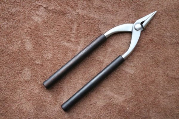 画像5: ★ご予約商品・納期未確定★美しい銘木のハンドル★NEW ステンレスミニプライヤー ★レザーホルダーつきorプライヤー単体が選べます★ (5)