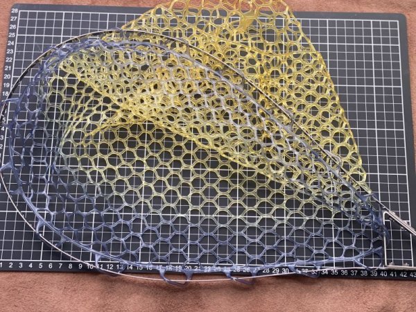 画像2: ★新登場のMサイズ！★かねは商店チューンモデル★チタンハンドル+ステンレスフレーム仕様ラバーネット★納期1〜2週間 (2)