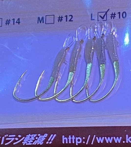 画像2: BUG HUTトラウトフック★シャイニーフック・ミノー★１Pac 4本入り (2)