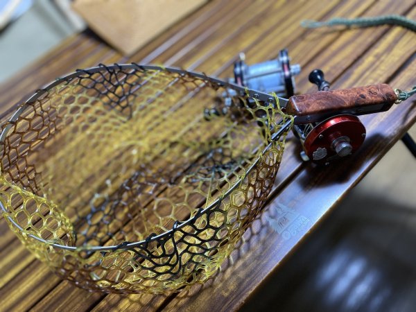 画像5: ★NEW!!受注生産★ Ti + Plus ランディングネット・スモールβチタンフレーム★ラバーネット別売★ (5)