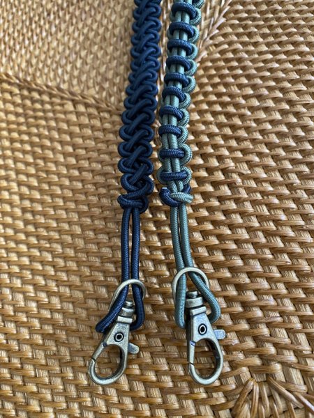 画像2: ★伸びる手編みランディングネットコード★ (2)