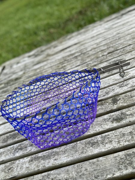 画像2: ★ウルトラライト超軽量チタン★NEW！！★Ti+Plus Wrench-yランディングネット★28ｃｍスモールラバーネットつき★ (2)