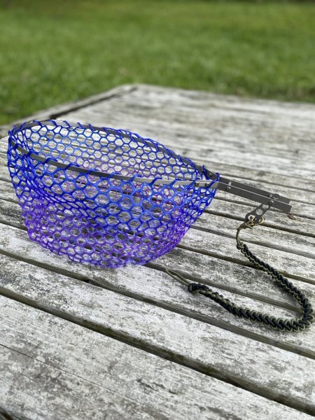 画像5: ★ウルトラライト超軽量チタン★NEW！！★Ti+Plus Wrench-yランディングネット★28ｃｍスモールラバーネットつき★ (5)